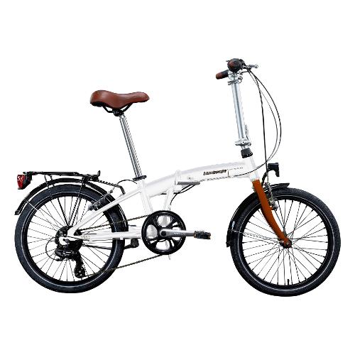 Cicli Lombardo Bicicletta Pieghevole 20" DYNAMIC CAPRI White e Brown DC2003 3229