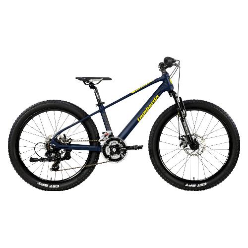 Cicli Lombardo Mountain Bike alluminio ( 21 vel ) 24" BRERA Blu e Yellow DY2401 4233