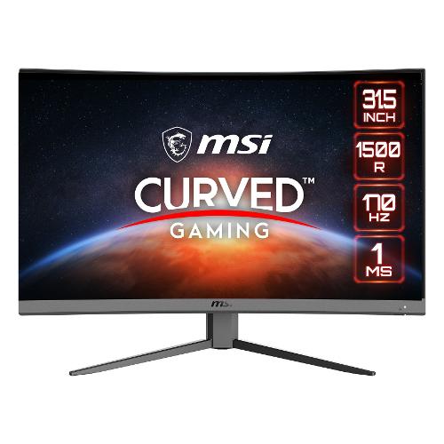 Msi Monitor 31,5" ( LED 2K 1440p 170Hz ) OPTIX G32CQ4 Curvo WQHD Black