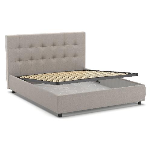 Felver MALIBU Letto due piazze Soul 3 tortora