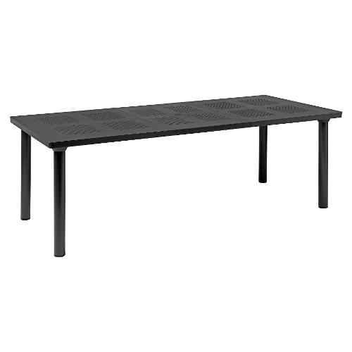 Nardi Tavolo da esterno alluminio LIBECCIO Allungabile Antracite (160-220x100x74cm) 47552 02 000