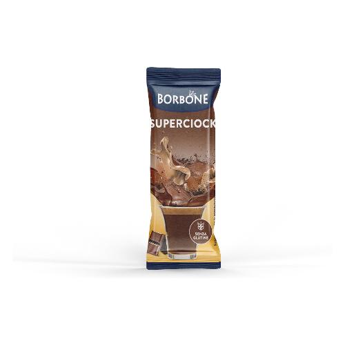 Borbone Bevanda solubile Al gusto di cioccolata 10 pz Cioccolata STICKSUPERCIOCK