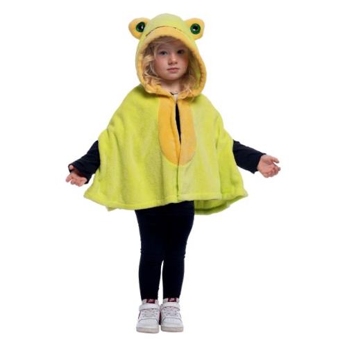 COSTUME CARNEVALE NEONATO Fragolina Baby Mantellina con cappuccio