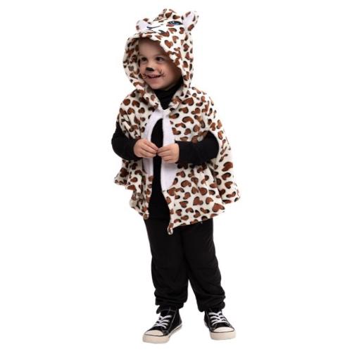 Rubie'S Spain Costume carnevale ARCA DE NOE' Mantellina cappuccio Super Leopardino taglia 2-3 anni S8941 XS