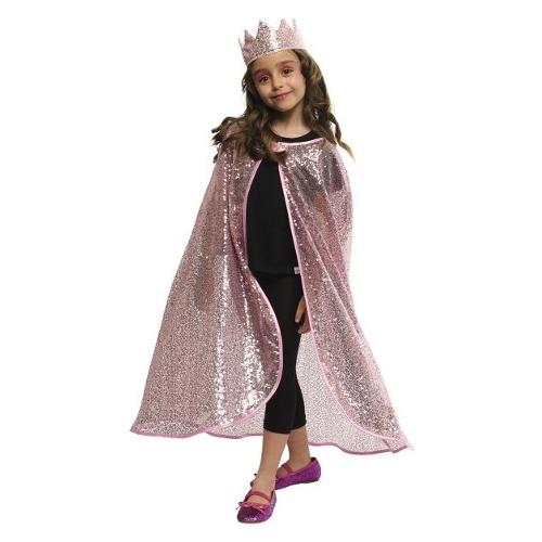 Rubie'S Spain Costume carnevale Mantello con corona Pink taglia Unica S8051