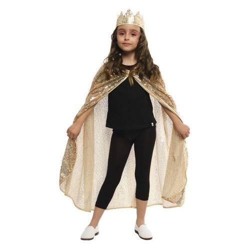 Rubie'S Spain Costume carnevale Mantello con corona Gold taglia Unica S8050