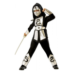 Costume Dragon Ninja Silver M 641142