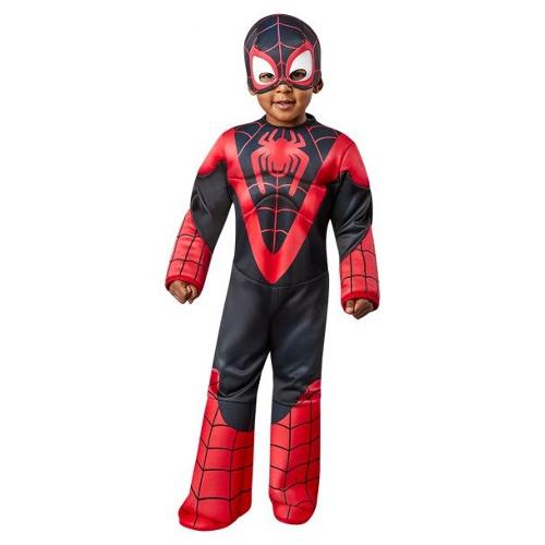 Rubie'S Spain Costume carnevale MARVEL SPIDEY Miles Morales taglia 3-4 anni 702741 S
