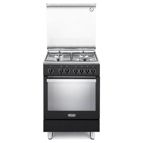 De Longhi Cucina gas 4 zone PEMA 64 L Inox e Black Classe A (60x60x85cm)