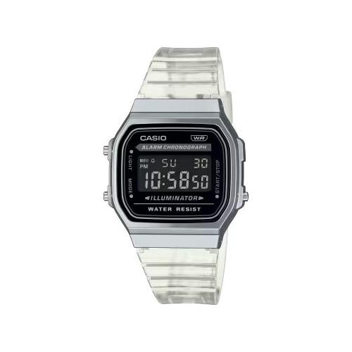 Casio Orologio VINTAGE Iconic Clear e Black A168XES 1BEF