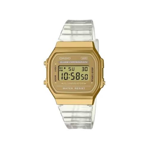 Casio Orologio VINTAGE Iconic Clear e Gold A168XESG 9AEF