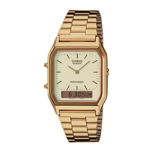 Casio Orologio VINTAGE Edgy Gold AQ 230GA 9DMQYES