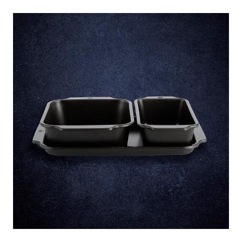 Royal Van Kempen Teglia Set 3 pz assortiti Acciaio Nero 06520 001