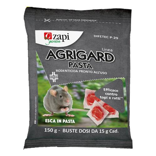 Zapi Esca Agrigard Difetec P29 Rosso topicida in pasta busta 150 gr (10 pz) 104910