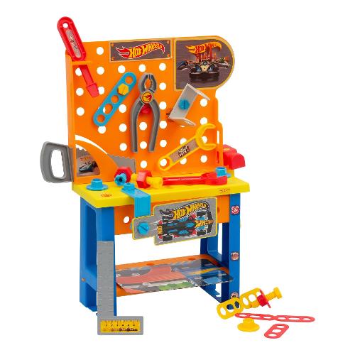 Grandi Giochi Banco Lavoro Small con attrezzi HOT WHEELS GG00671