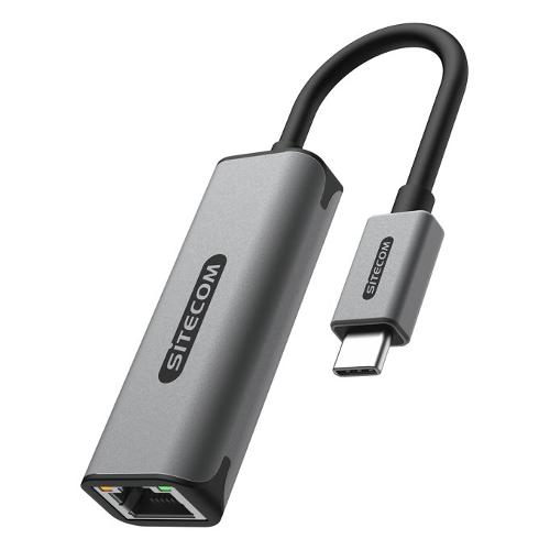 Sitecom Adattatore di rete Gigabit (1000Base-TX) USB C Grey AD 1005