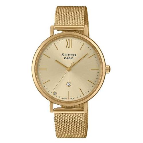 Casio Orologio SHEEN Gold SHE 4539GM 9AUER