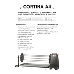 Girarrosto R.ZETA da caminetto 15-18 kg portata Nero e Inox CORTINA A4