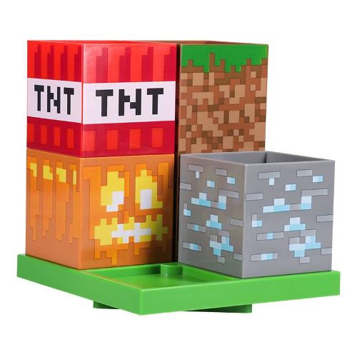 Paladone Porta penne Desk Organizer MINECRAFT Multicolor PP11372MCF