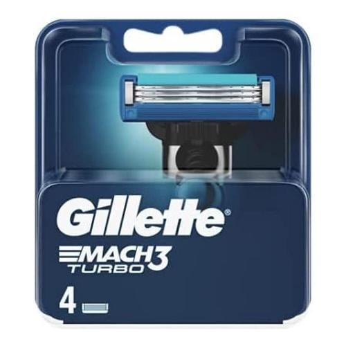 Gillette Lamette rasoio Trilama Mach3 Turbo 4Pz 132135