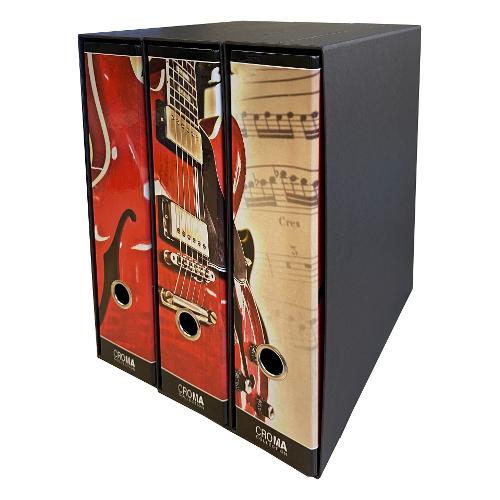 Registratore archivio Tris Guitar R80 CROMA COLLECTION 28 5 x 34 x 8 cm 06824