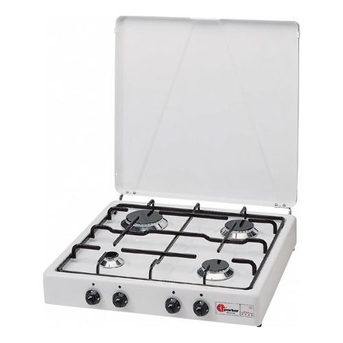 Cf Parker Fornello 4 zone cottura GPL 542 GPS White PFO542SBGP30 (49x47,5x12cm)
