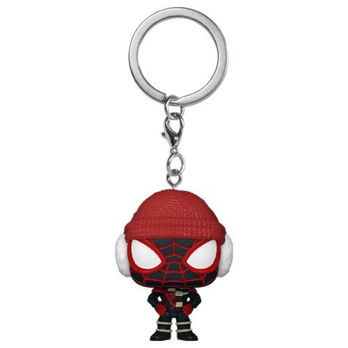 Portachiavi di Miles Morales Marvel Pocket Pop Funko da L'Uomo