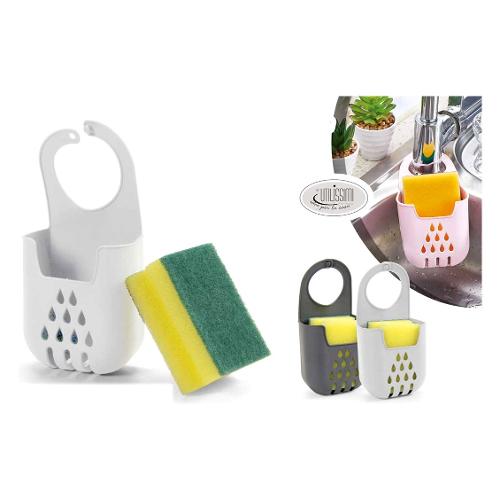 Gicos Organizzatore lavello (9x17cm) appendibile con spugna UTILISSIMI Assortito 871757