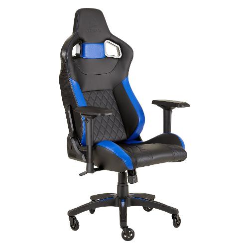 Corsair Sedia gaming T1 SERIE Race Black e Blue CF 9010014 WW