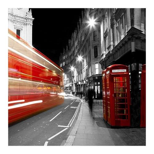 Dozza RED TELEPHONE Stampa su tela (30x30cm) S217500117