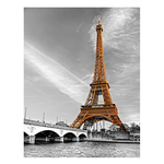 Canvass 90x120 Tour Eiffel 12000BI