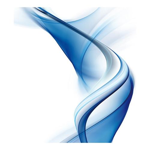 Dozza ABSTRACTING Stampa su tela Blue (30x30cm) S5V24675
