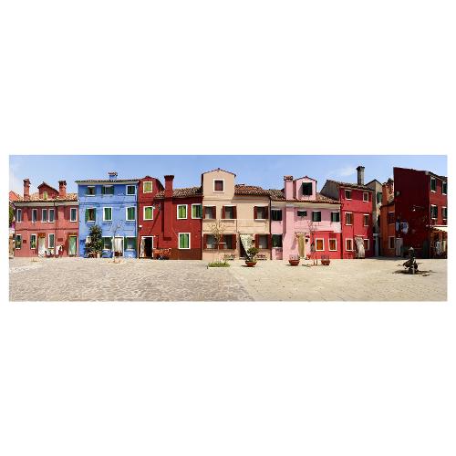 Dozza BURANO Stampa su tela (30x90cm) S9GAT0204