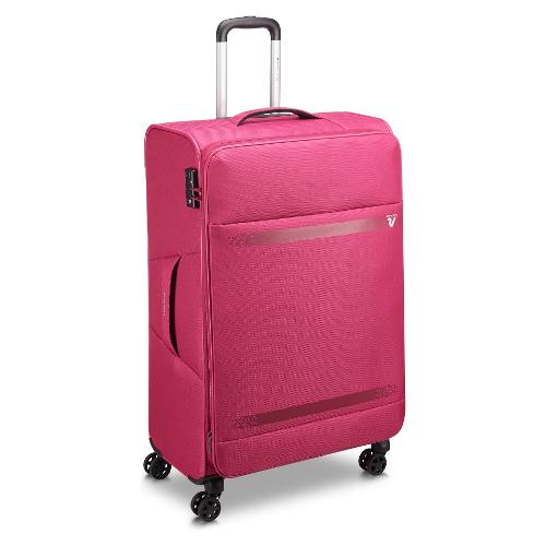 Roncato Trolley morbido espandibile 4 ruote (45x30x78 cm) JAZZ 4.0 magenta 41464119
