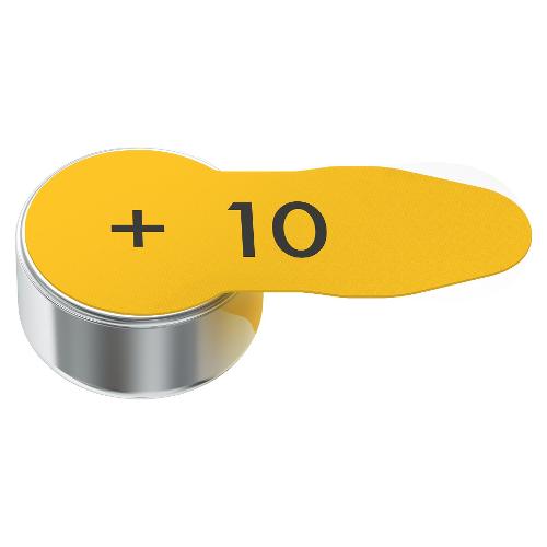 Varta Batteria Zinco aria HEARING AID 10 Giallo 8pz 24610 101 418