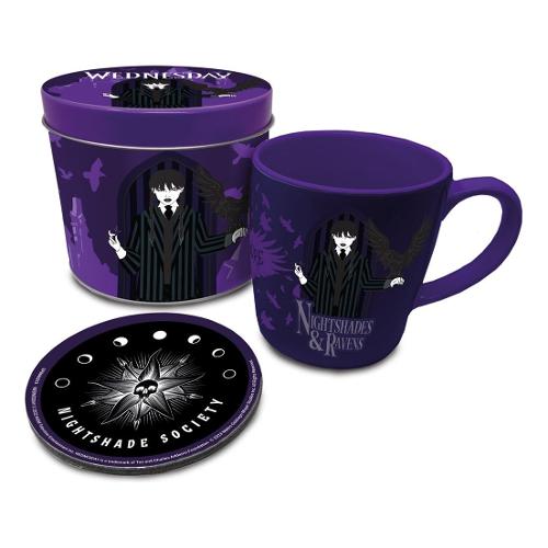 Pyramid International Set regalo videogioco WEDNESDAY Nightshades & Ravens Purple e Black GB86602