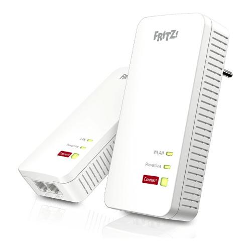 Fritz! Power line 1240 AX Wlan Set White e Red 20003038