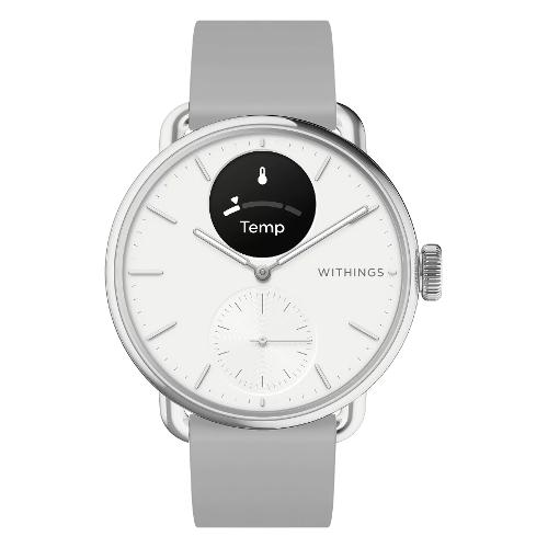Withings Smartwatch ( Ibrido ) SCANWATCH 2 Pearl white 38 mm
