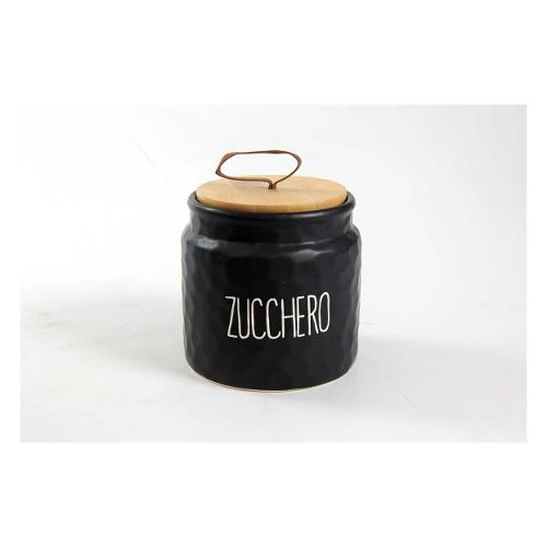 Gicos Barattolo (14cm) Sale Nero 878183
