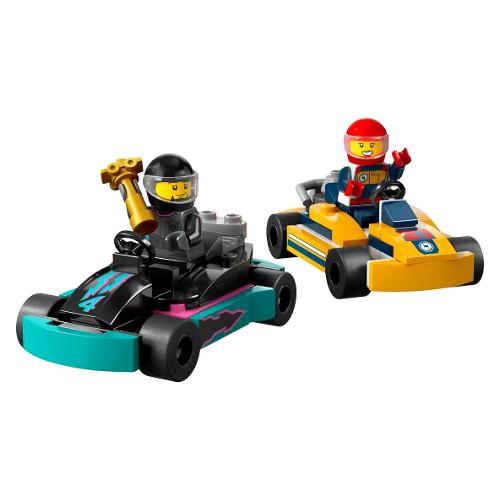 LEGO Go Kart e Piloti ( 99 Pz ) CITY GREAT VEHICLES 5a+ 60400