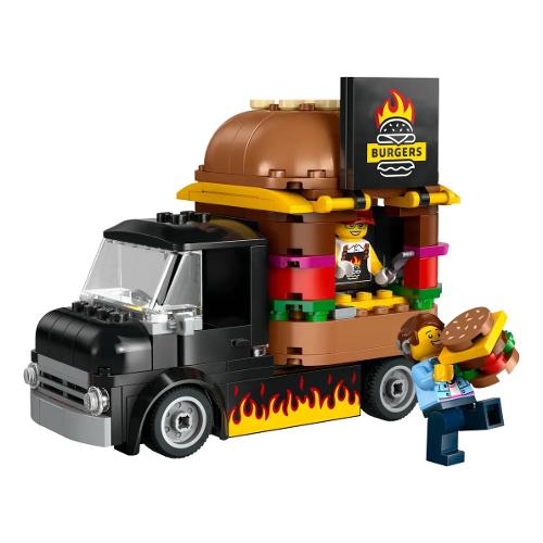 LEGO Furgone degli Hamburger ( 194 Pz ) CITY GREAT VEHICLES 5a+ 60404
