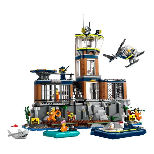 LEGO Prigione sull’Isola della Polizia ( 980 Pz ) CITY POLICE 7a+ 60419