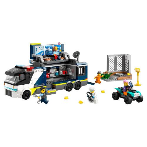 LEGO Camion Laboratorio Mobile della Polizia ( 674 Pz ) CITY POLICE 7a+ 60418