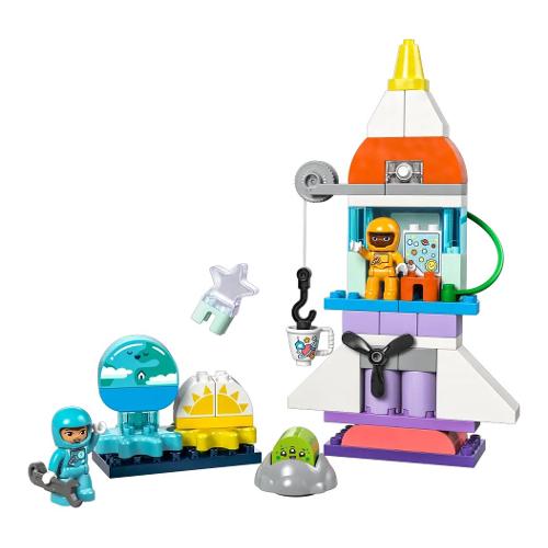 LEGO Avventura dello Space Shuttle 3 In 1 ( 58 Pz ) DUPLO TOWN 36m+ 10422