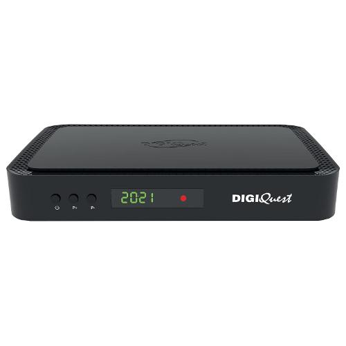 Digiquest Decoder TIVUSAT Q80 UHD Black RICD1242 DVB-T2/S2