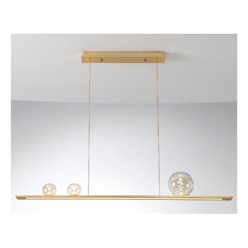 Vivida International Sospensione MOONLIGHT Oro spazzolato (120x6x206,5cm) 0102 30 OS 1 luce - LED - Max 36W