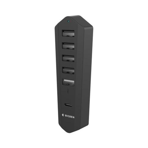 Big Ben Hub USB PLAYSTATION 5 Black 5 porte PS5SUSBHUB