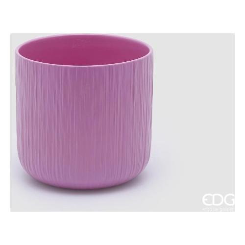 Edg Vaso piante tondo GEN rosa (13,5x13 cm) 020665 500