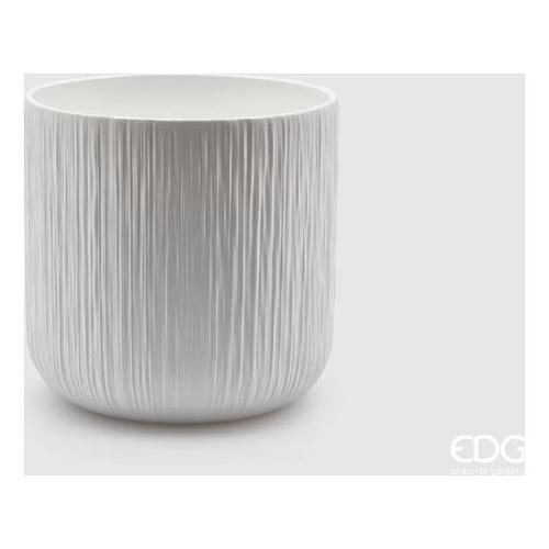 Edg Vaso piante tondo GEN bianco (13,5x13 cm) 020665 100
