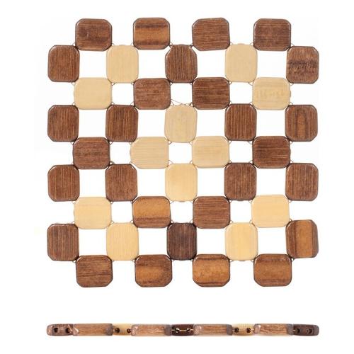 H&H Sottopentola Quadro Bamboo (16x16cm) Naturale bicolore 8879600